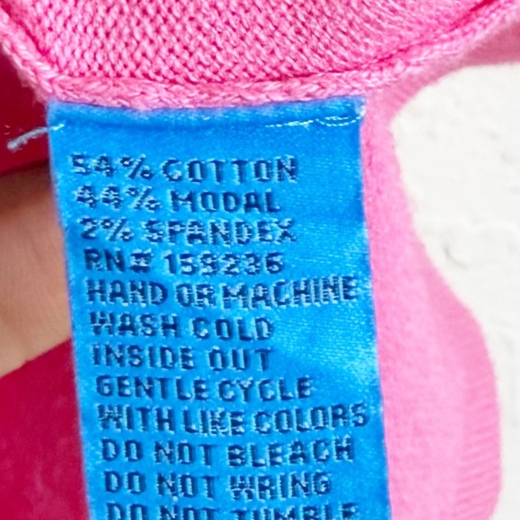 J. Mclaughlin Pink Long Sleeve Cotton Sweater Size XS - Picture 4 of 5